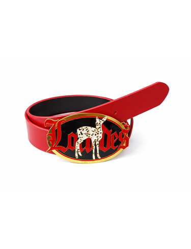 Red Lourdes Belt