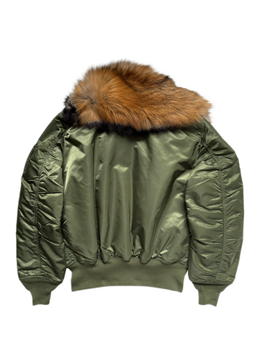 Olive Fox Bomber